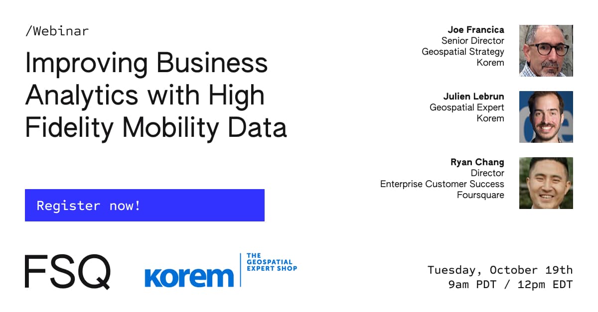 Foursquare Korem webinar october 2021