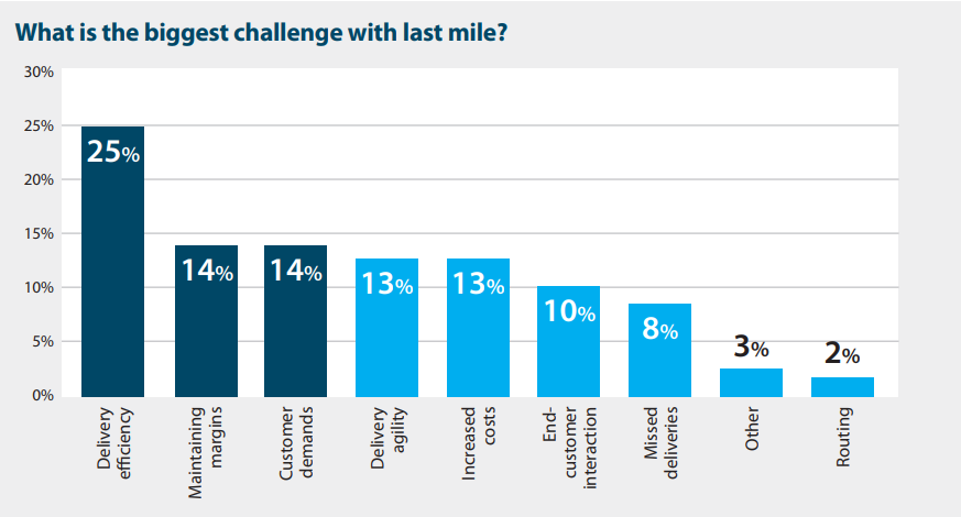 Last-mile delivery challenges